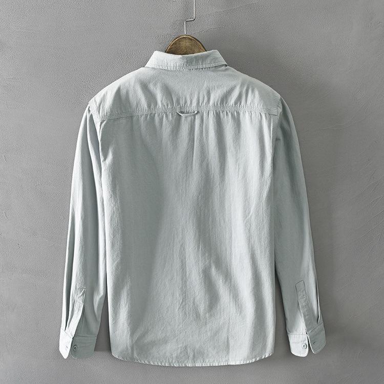 シャツ カジュアルシャツ ワークシャツ トップス 100%綿 長袖 春服 春物 メンズ ミリタリーファッション 父の日 |  | 14