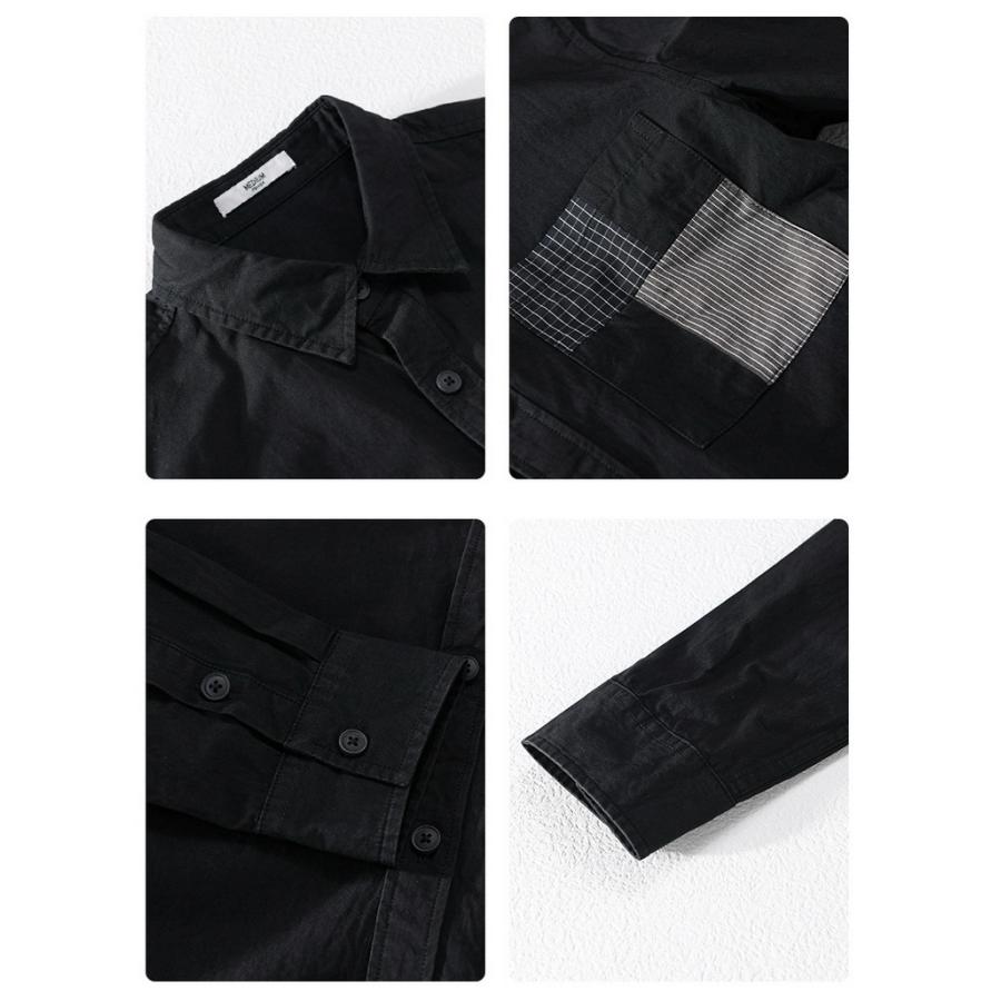 カジュアルシャツ 長袖シャツ トップス シャツ shirt きれいめ メンズ 春服 春物 父の日 |  | 20