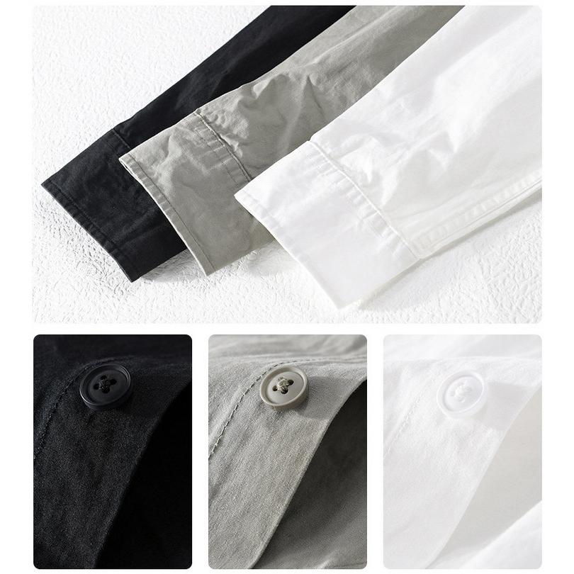 カジュアルシャツ 長袖シャツ トップス シャツ shirt きれいめ メンズ 春服 春物 父の日 |  | 10