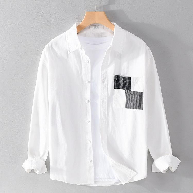 カジュアルシャツ 長袖シャツ トップス シャツ shirt きれいめ メンズ 春服 春物 父の日 |  | 11