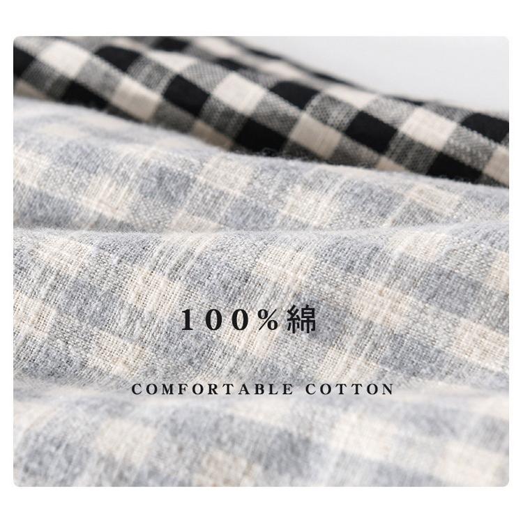 ネルシャツ チェックシャツ ボタンダウンシャツ カジュアルシャツ 長袖 100%綿 秋冬 メンズ ファッション |  | 08