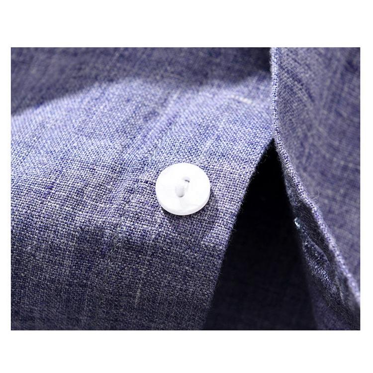 シャツ リネンシャツ カジュアルシャツ 亜麻シャツ トップス メンズ