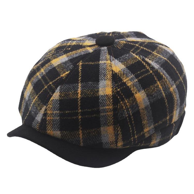 キャスケット レディース メンズ 帽子 チェック柄 ニュースボーイキャップ 小顔効果 深め 秋冬 防寒 母の日 ホワイトデー 2025 |  | 11