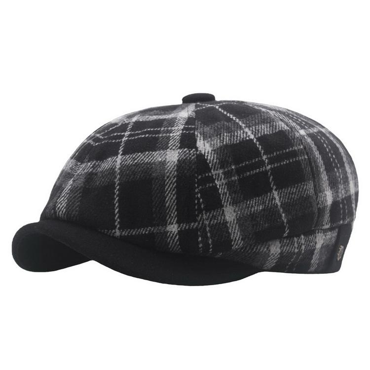 キャスケット レディース メンズ 帽子 チェック柄 ニュースボーイキャップ 小顔効果 深め 秋冬 防寒 母の日 ホワイトデー 2025 |  | 14