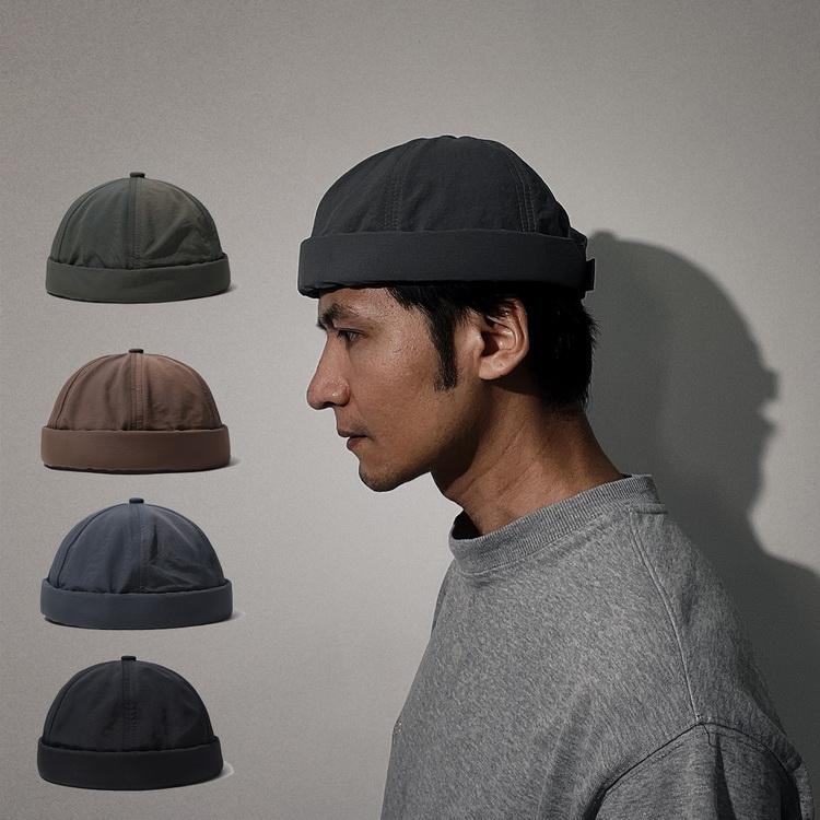 日本未入荷 ロールキャップ フィッシャーマンキャップ コーデュロイ ブラック 新品 未使用 ロールキャップ フィッシャーマンキャップ コーデュロイ メンズ レディース