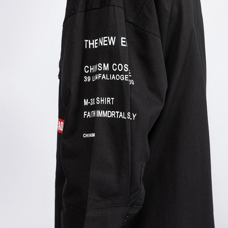 七分袖シャツ メンズ ワークシャツ カジュアルシャツ トップス