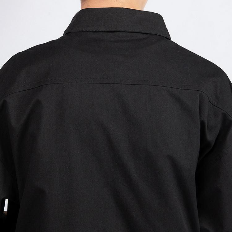 七分袖シャツ メンズ ワークシャツ カジュアルシャツ トップス