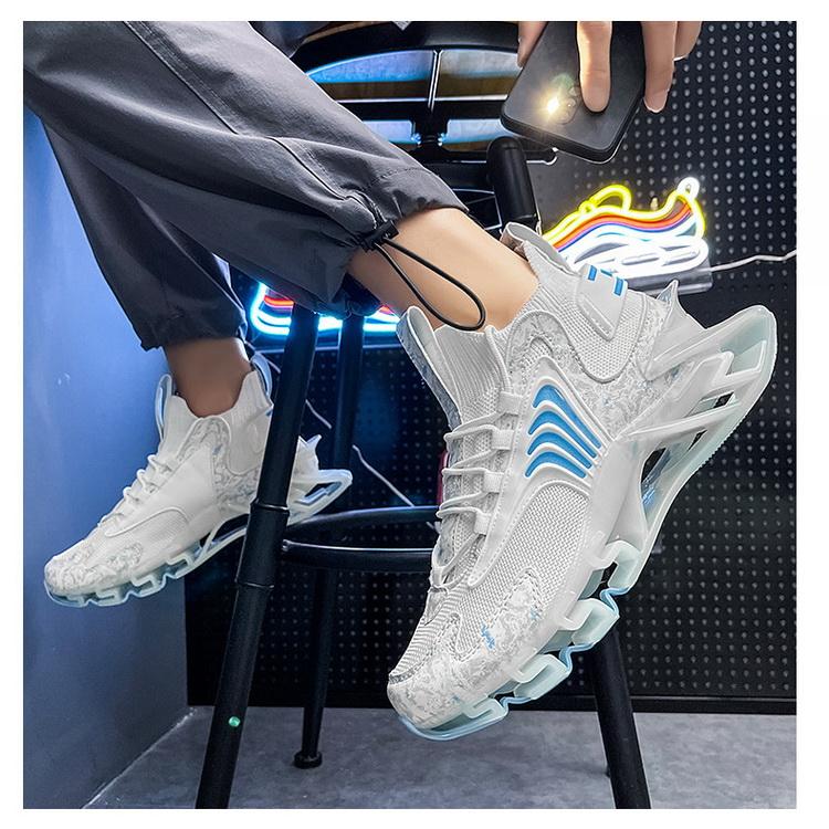 ランニングシューズ メンズ スニーカー 靴 アッパーニット ランニングシューズ メンズ スニーカー 靴 アッパーニット
