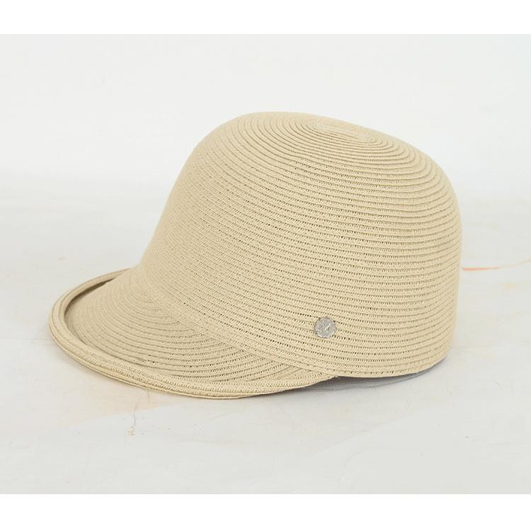 キャップ レディース メンズ 麦わら風帽子 ベースボールキャップ