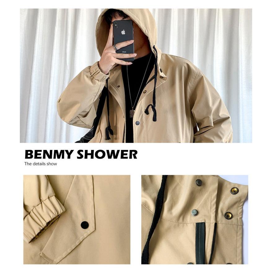 マウンテンパーカー メンズ ロング丈 ジャケット アウター 大きい