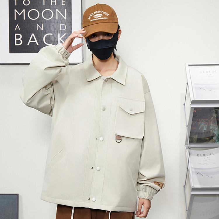 コーチジャケット メンズ レディース ジャケット 大きいサイズ ライトアウター スナップボタン 無地 2026 春  父の日 |  | 04