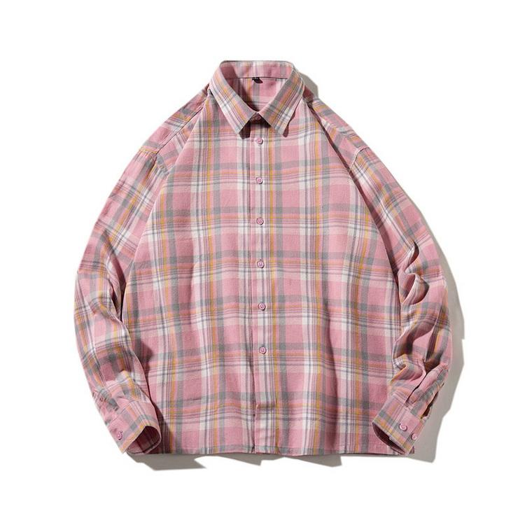 シャツ チェックシャツ メンズ レディース ネルシャツ トップス 長袖 カジュアルシャツ 秋服 秋物 父の日 |  | 14