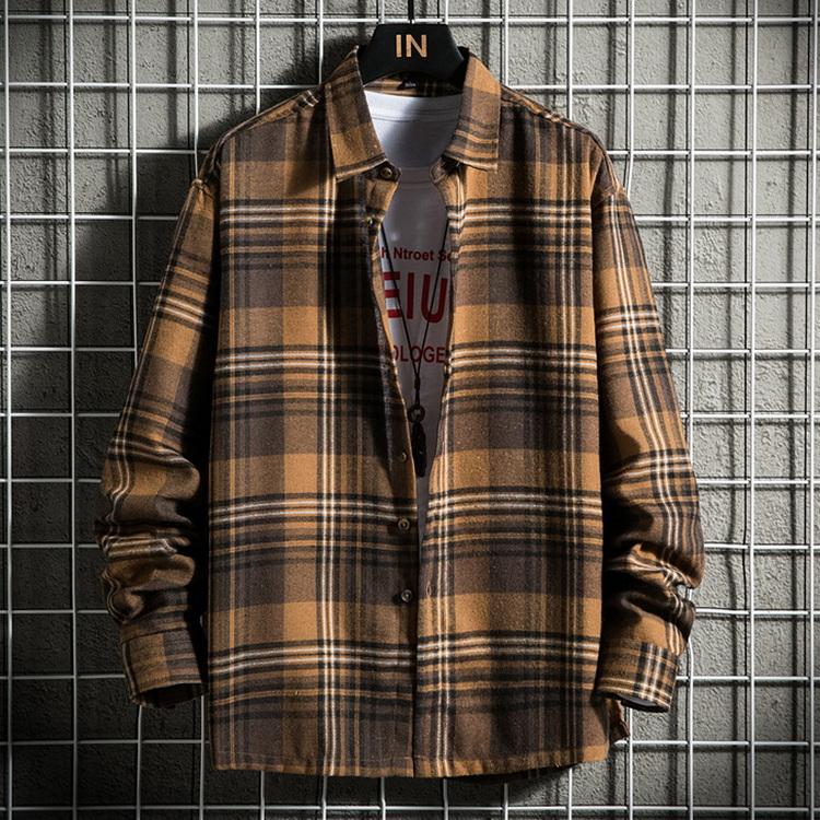 シャツ チェックシャツ メンズ レディース ネルシャツ トップス 長袖 カジュアルシャツ 秋服 秋物 父の日 |  | 23