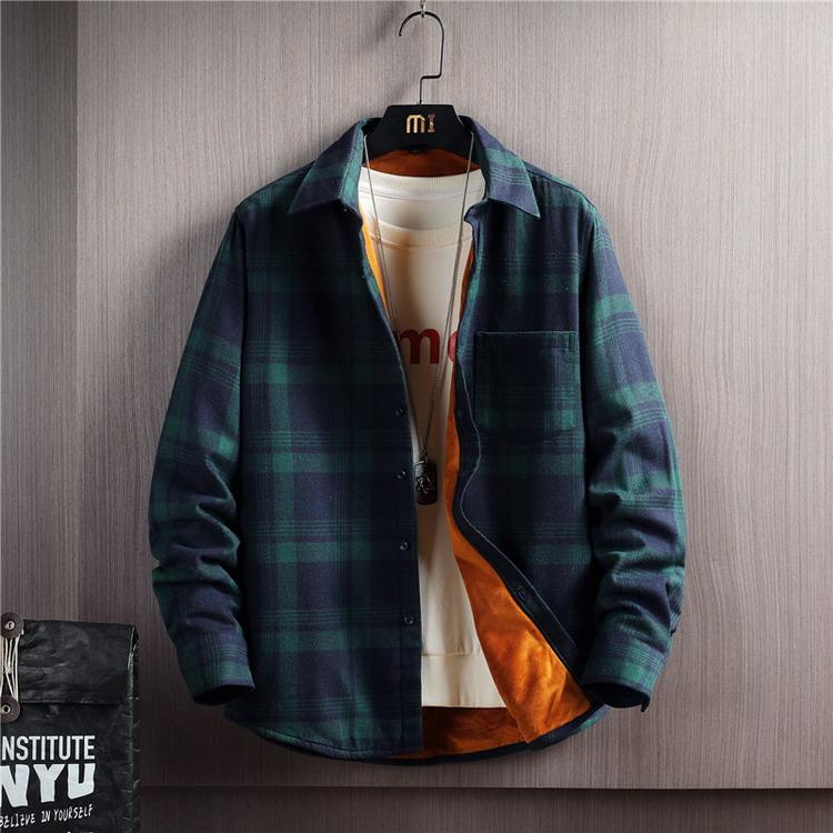 シャツ メンズ 裏起毛 裏ボア チェックシャツ ネルシャツ カジュアル