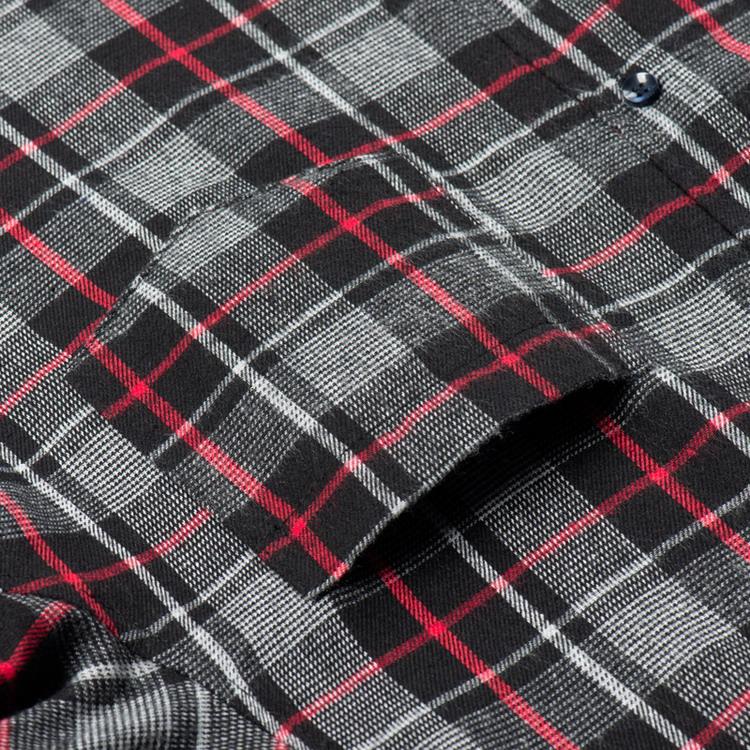 ネルシャツ メンズ 裏起毛 裏ボア チェックシャツ カジュアルシャツ トップス 長袖 シャツ 暖かい 防寒 秋冬 |  | 13