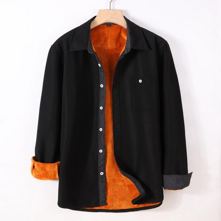 コーデュロイシャツ メンズ 裏起毛 裏ボア ボタンダウンシャツ カジュアルシャツ トップス 長袖 シャツ 暖かい 防寒 秋冬 |  | 24