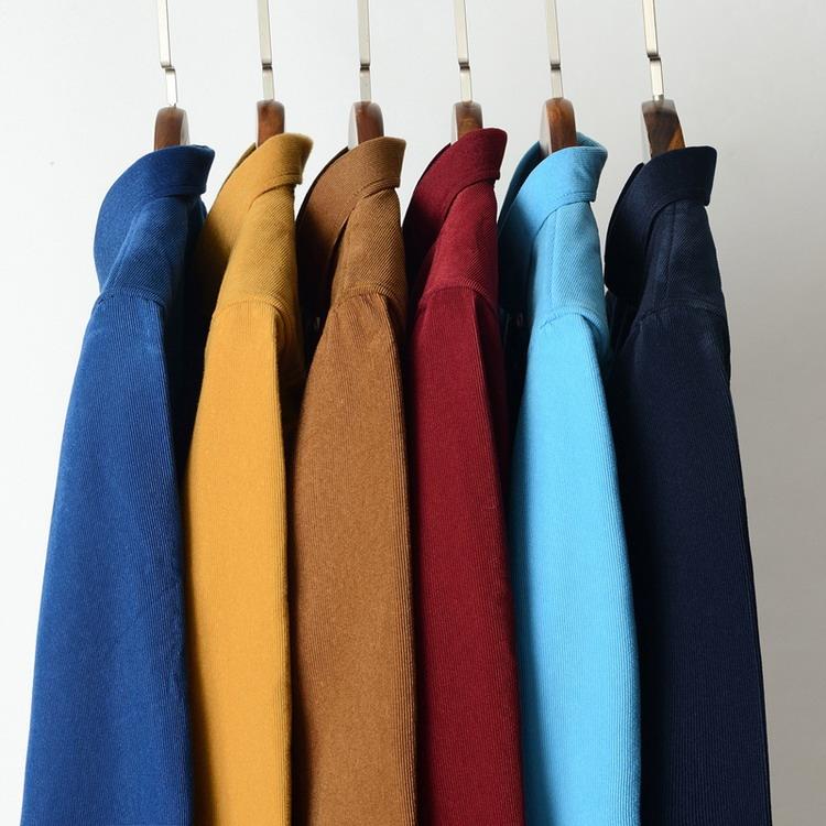 コーデュロイシャツ メンズ 裏起毛 裏ボア ボタンダウンシャツ カジュアルシャツ トップス 長袖 シャツ 暖かい 防寒 秋冬 |  | 10