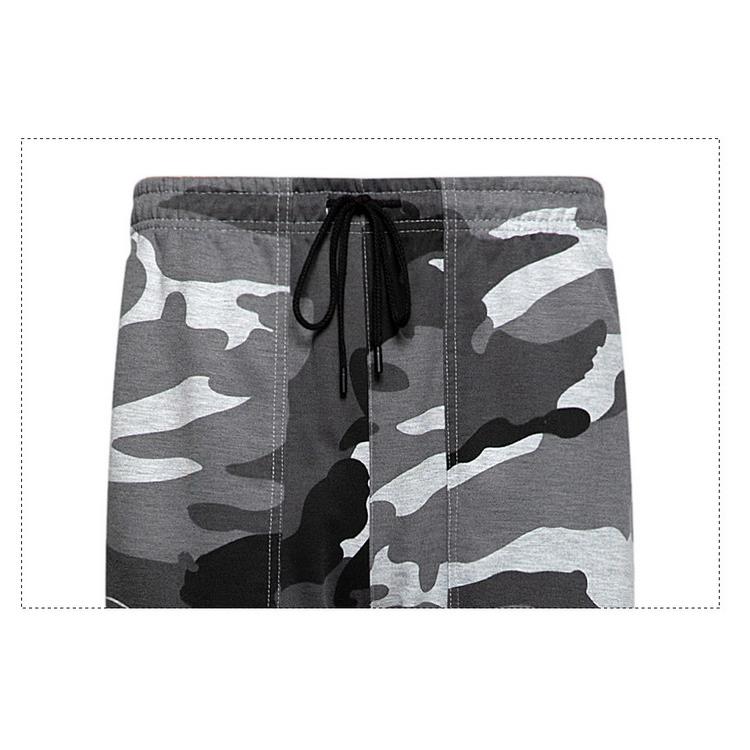 Tシャツ×スウェットジョガーパンツ　セットアップジムウェアXL迷彩×グレー未使用 ジャージ メンズ 上下 スウェット上下セット パーカー+ジョガーパンツ