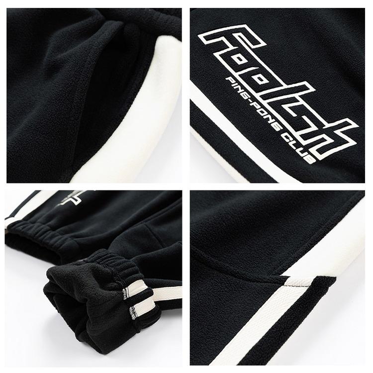 セットアップ フリース上下セット パーカー+ジョガーパンツ ボア 長袖