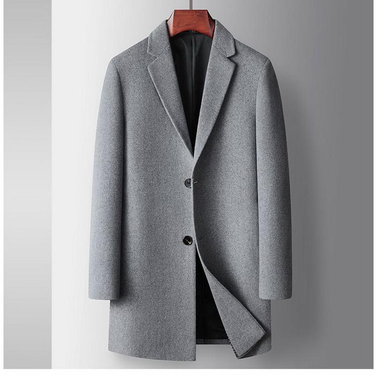 ウールコート メンズ コート ロング丈コート チェスターコート 秋冬 アウター 厚手 防寒 暖かい メルトン コート メンズ ウールコート チェスターコート アウター ロング丈