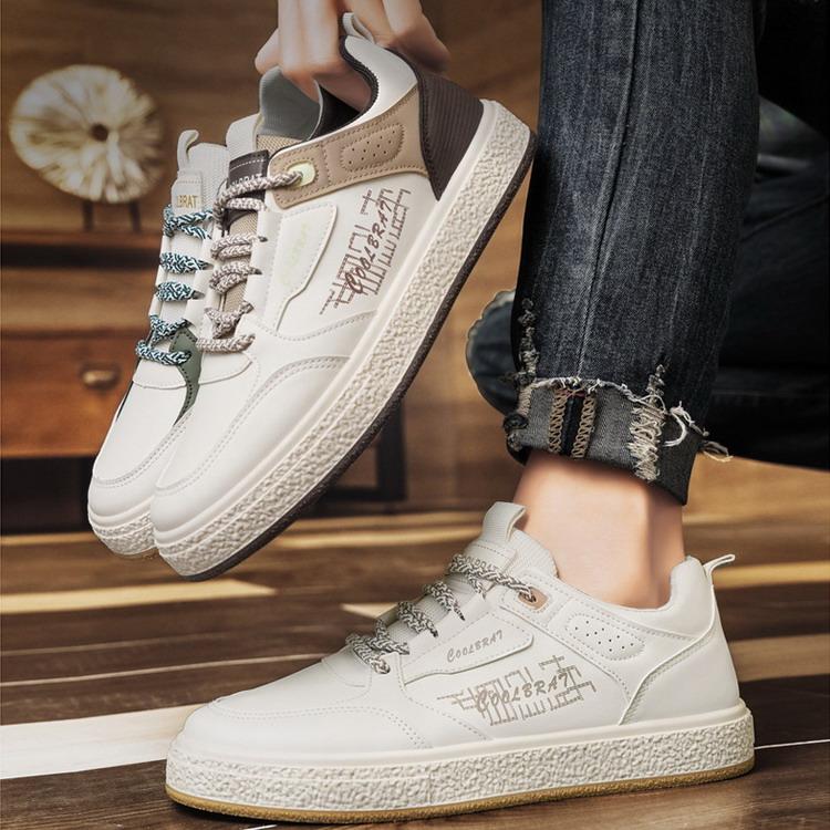 スニーカー メンズ フェイクレザースニーカー 靴 シューズ おしゃれ