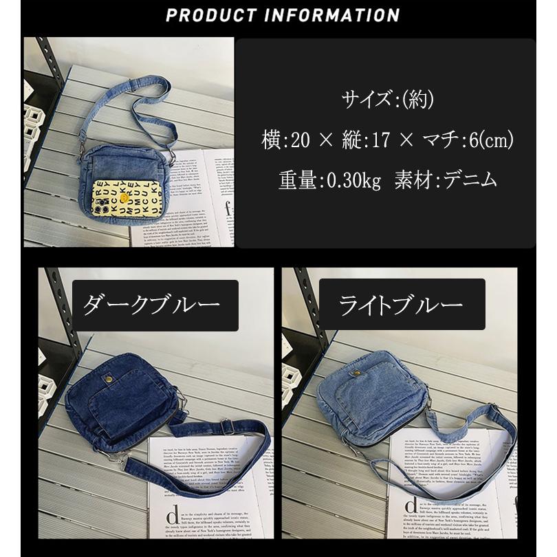 ミニショルダーバッグ カバン 鞄 ミニバッグ デニムバッグ 小さめ