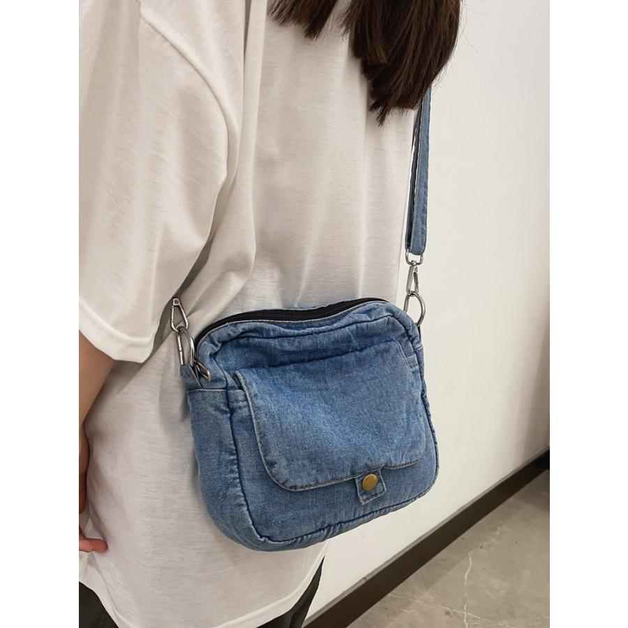 ミニショルダーバッグ カバン 鞄 ミニバッグ デニムバッグ 小さめ