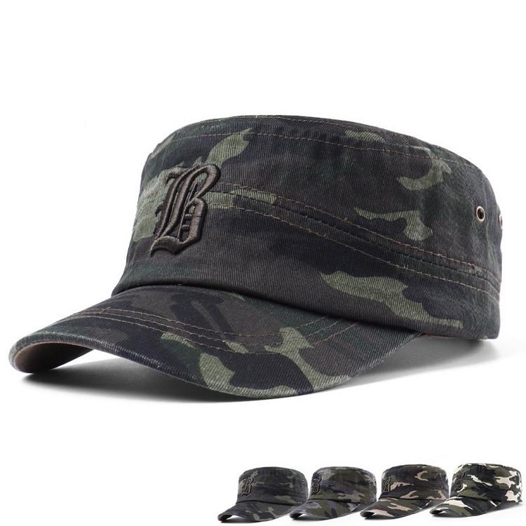 ワークキャップ 迷彩 帽子 ドゴールキャップ エンジニアキャップ