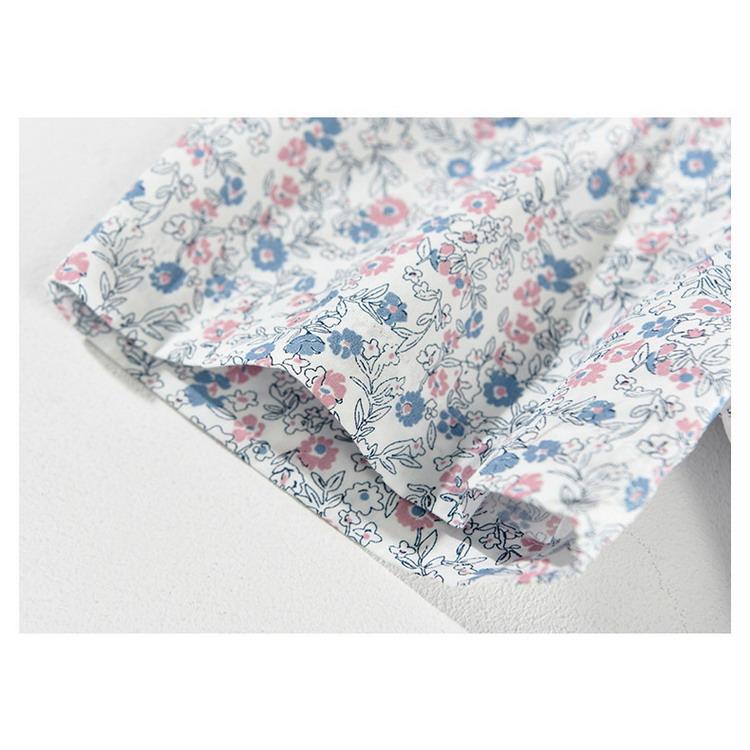花柄シャツ ボタンダウンシャツ カジュアルシャツ トップス 半袖