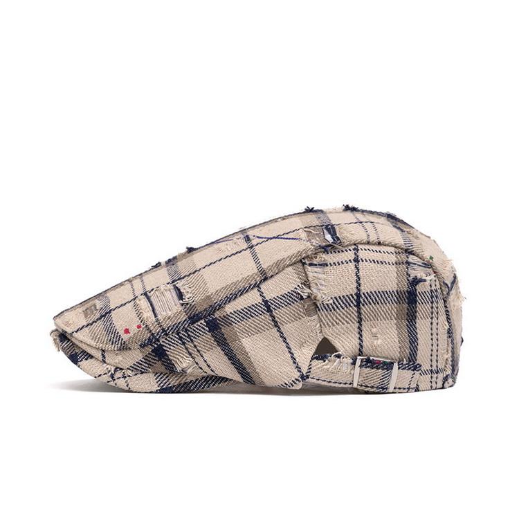 帽子 メンズ ハンチング/キャスケット帽 カジュアル チェック柄 カスケット ニュースボーイキャップ 春夏秋 |  | 18