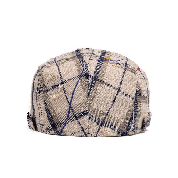 帽子 メンズ ハンチング/キャスケット帽 カジュアル チェック柄 カスケット ニュースボーイキャップ 春夏秋 |  | 19