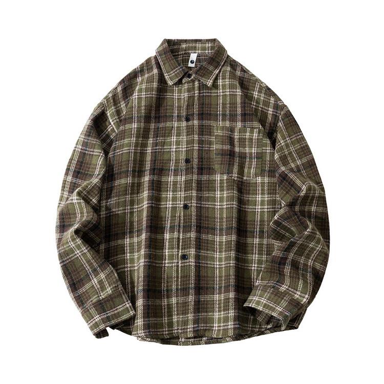 ネルシャツ チェックシャツ 大きいサイズ シャツ カジュアルシャツ