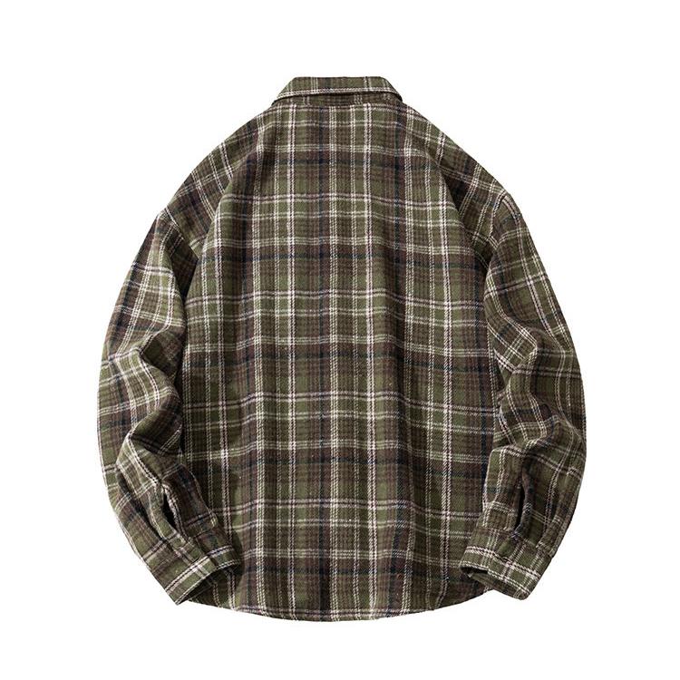 ネルシャツ チェックシャツ 大きいサイズ シャツ カジュアルシャツ