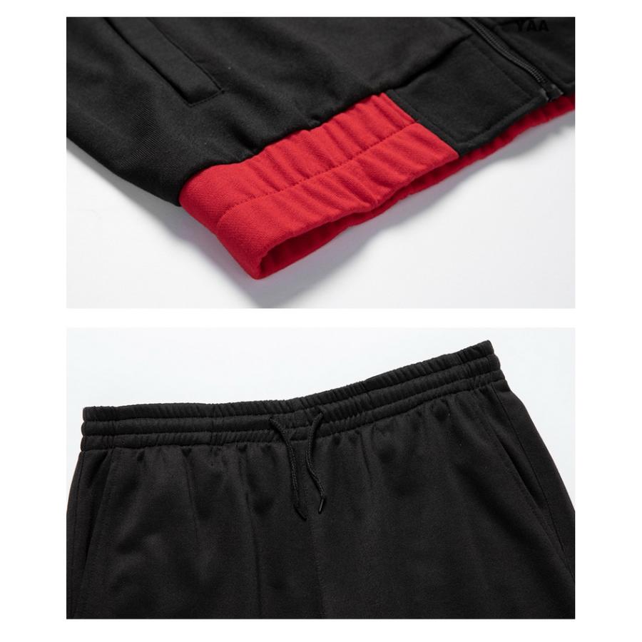 スポーツウェア メンズ 上下 スウェット セットアップ スエット ジップパーカー+ジョガーパンツ 大きいサイズ 2025 秋 |  | 20