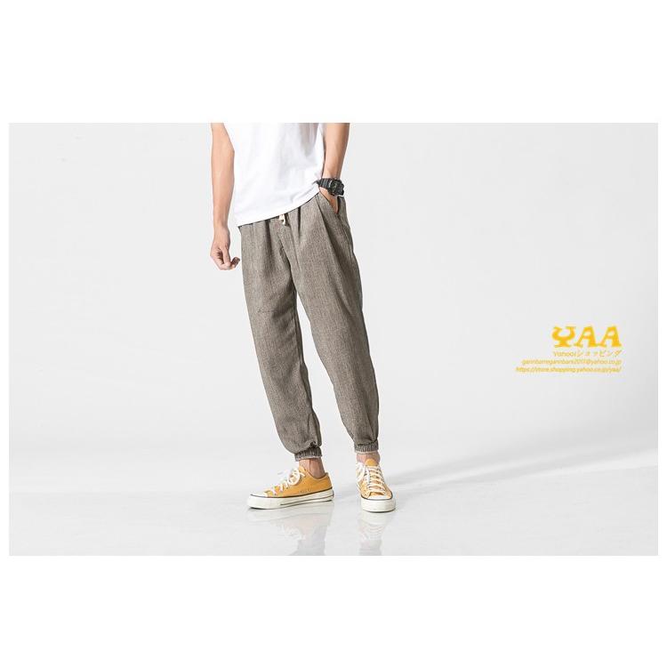 サルエルパンツ メンズ サルエル ワイドパンツ イージーパンツ