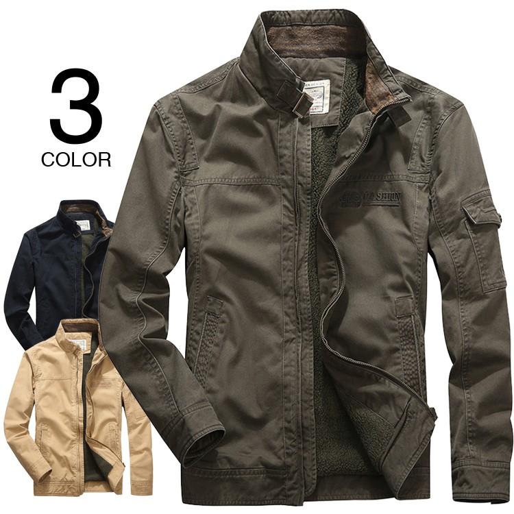 ブルゾン 春物 ジャケット メンズ カジュアルジャケット ミリタリー