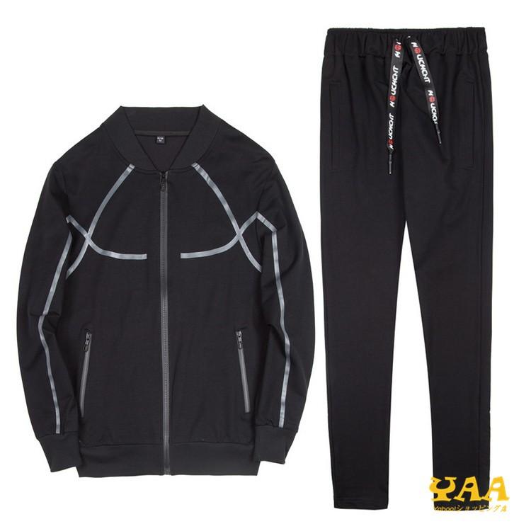 ジャージ 上下 メンズ スウェット 上下セット ジャージジャケット トレッキングパンツ セットアップ ジャージ上下セット YAA |  | 01