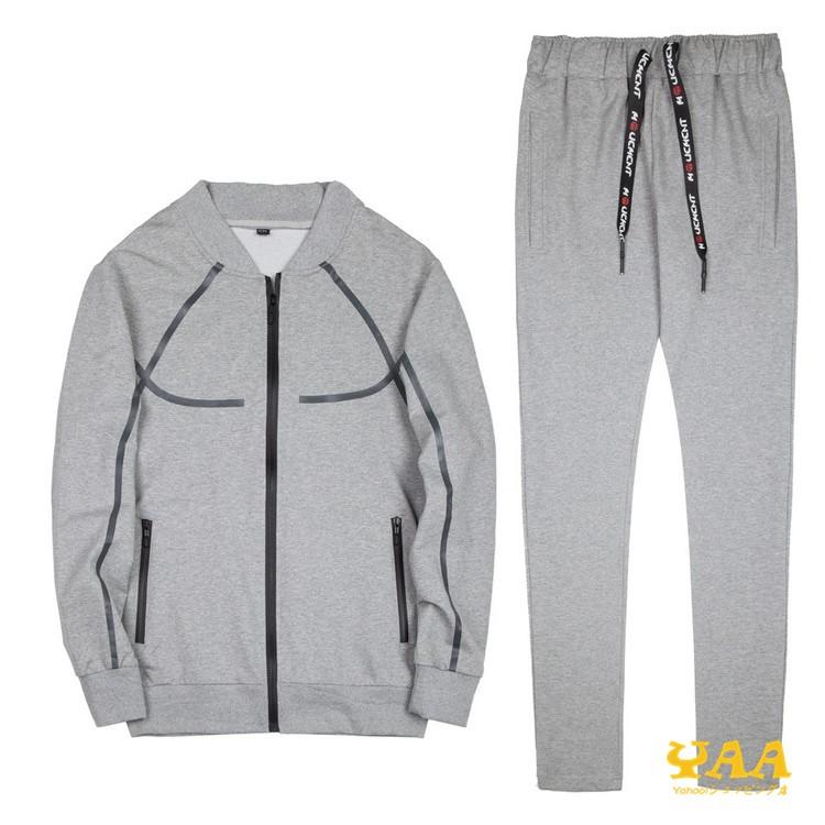 ジャージ 上下 メンズ スウェット 上下セット ジャージジャケット トレッキングパンツ セットアップ ジャージ上下セット YAA |  | 03