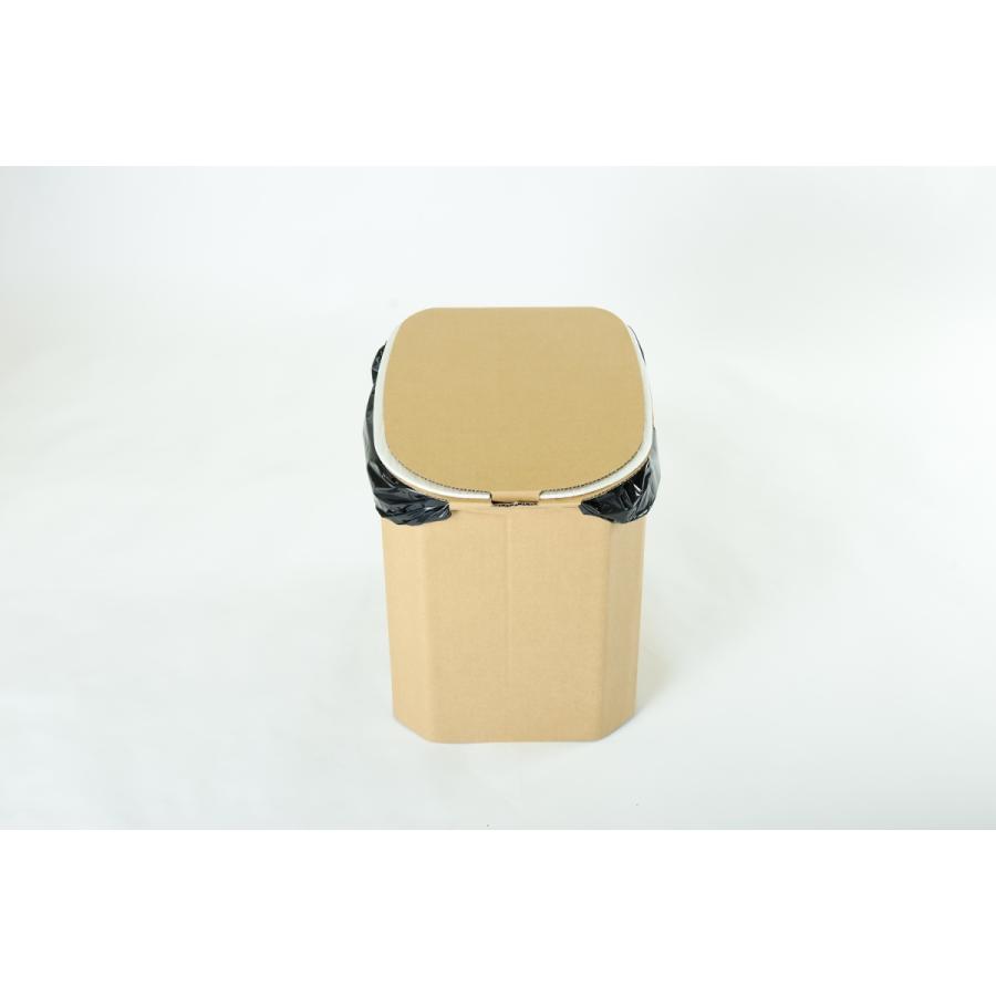 【１個】おしりにやさしい簡易トイレ 非常用ダンボール製組立式トイレ（5回分） |  | 07