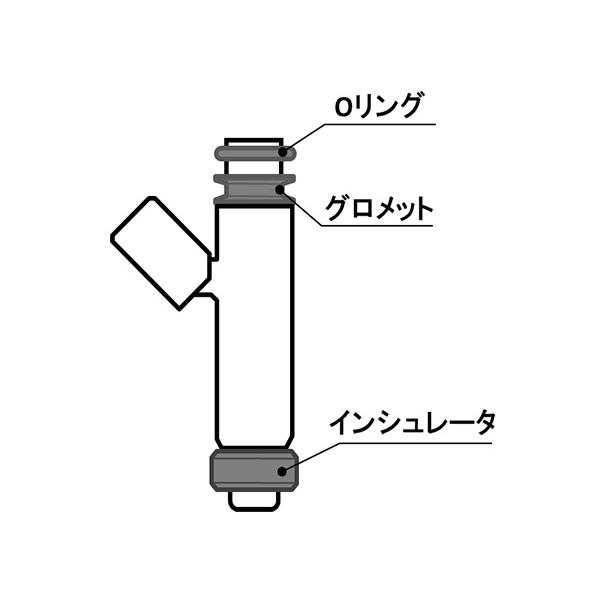 ミラジーノ L700S L710S L650S L660S インジェクター IRSD-97218 3本 IRS リビルト コア返却必要 配送不可地域有 送料無料｜yabumoto1｜05