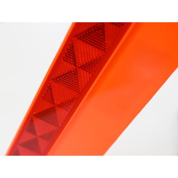 三角停止板 デルタサイン 昼夜兼用 交F04-01 ケース入 キャットアイ