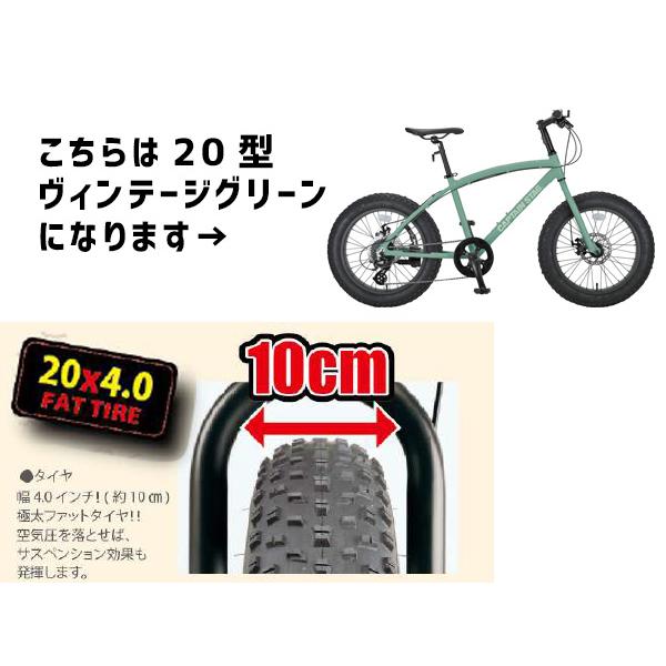 CAPTAIN STAG キャプテンスタッグ ファットバイク208
