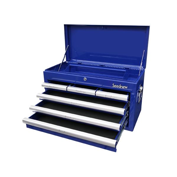 Seednew 工具箱 チェスト 青 ブルー 6段引出し S-R906B 工具 収納 整理 シーズニュー 法人のみ配送 メーカー直送 代引き不可 送料無料 |  | 01