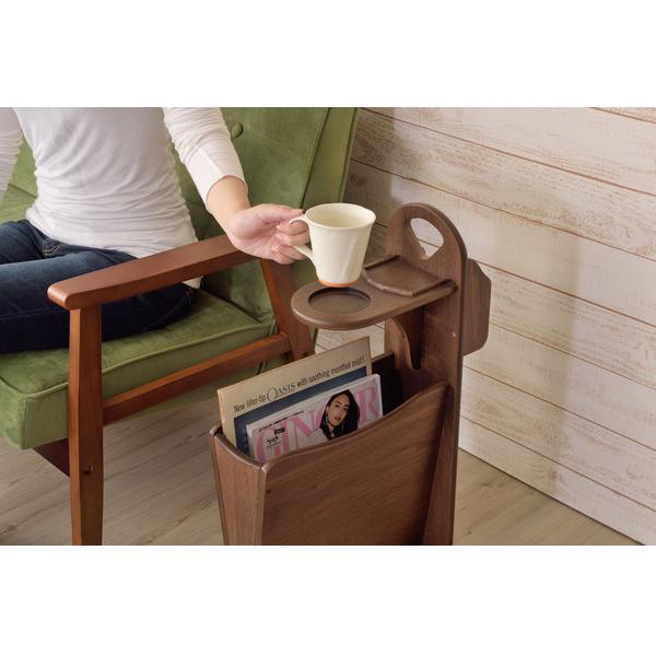 東谷 トムテ サイドテーブル ブラウン W45×D30.5×H60 TAC-252WAL Tomte