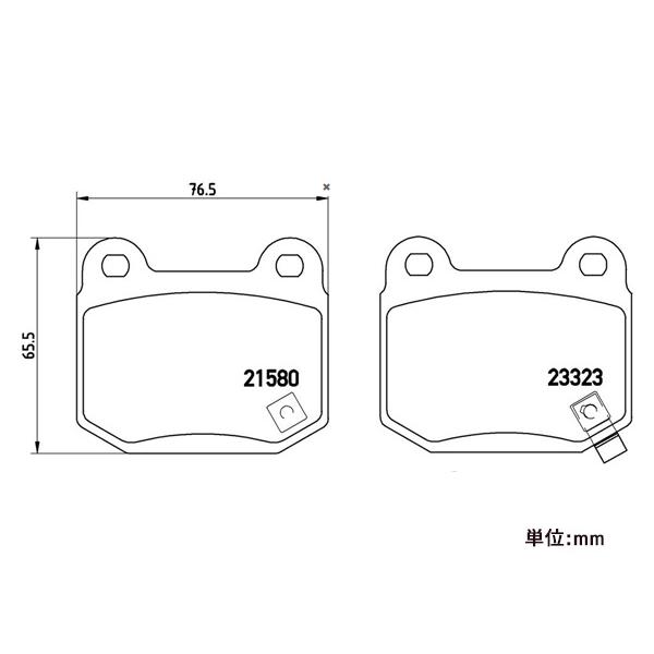 brembo ブレンボ ブレーキパッド BRZ ZC6 STi Sport (Brembo