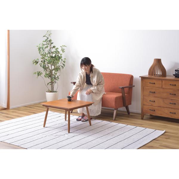 東谷 こたつテーブル ライトブラウン W60×D60×H36.5 KT-211 炬燵 東谷 こたつテーブル ライトブラウン W60×D60×H36.5 KT-211 炬燵