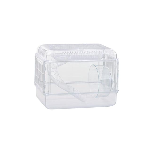 小動物　ゲージ GEX グラスハーモニー300Cube(31.4×30.7×30.0cm) ハムスター