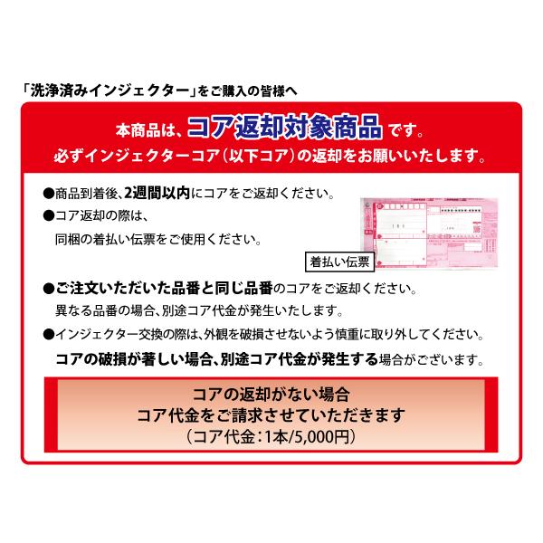 アルト HA21S HB21S インジェクター IRSS-73G00 3本 IRS リビルト コア返却必要 配送不可地域有 送料無料｜yabumoto27｜06