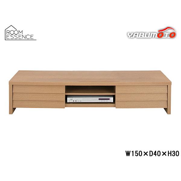 ローボードテレビ台W150×D40×H30 ナチュラル LE-455NA 東谷 東谷 LE ローボード ナチュラル W150×D40×H30 LE-455NA 組立式 テレビ