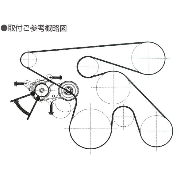 BANDO ハイエース レジアスエース TRH200K TRH200V Vベルトオート